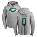 Yuxns NY.Jets #0 Braelon Allen Player Gray LOGO Pullover Hoodies Limited Game Stitched Jerseys