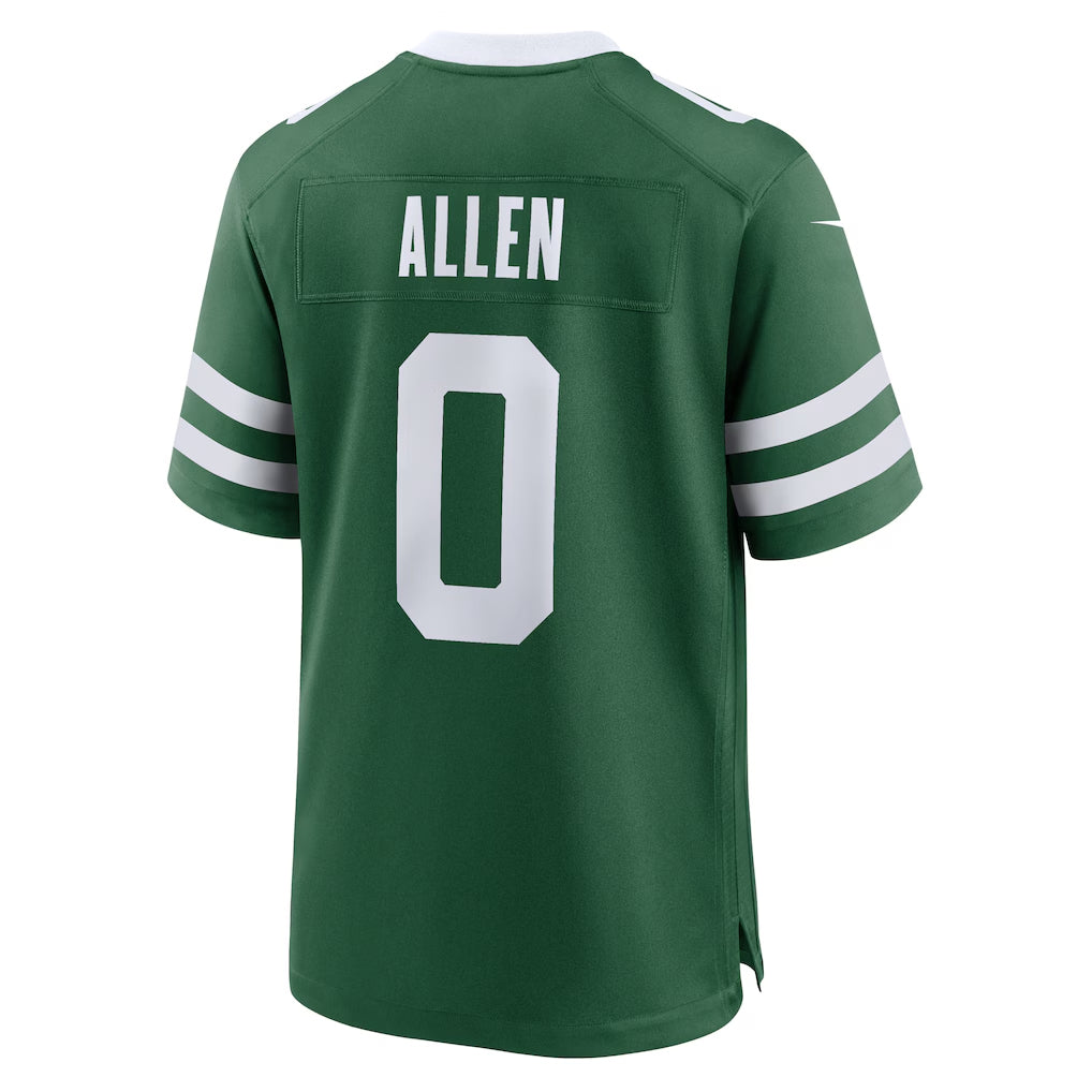 Yuxns NY.Jets #0 Braelon Allen Player Green Home Game Stitched Jerseys