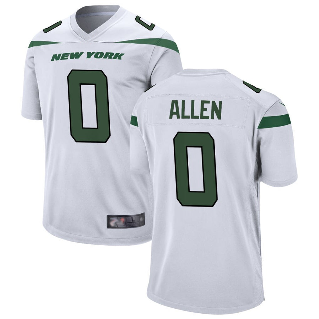 Yuxns NY.Jets #0 Braelon Allen Player White Game Stitched Jerseys