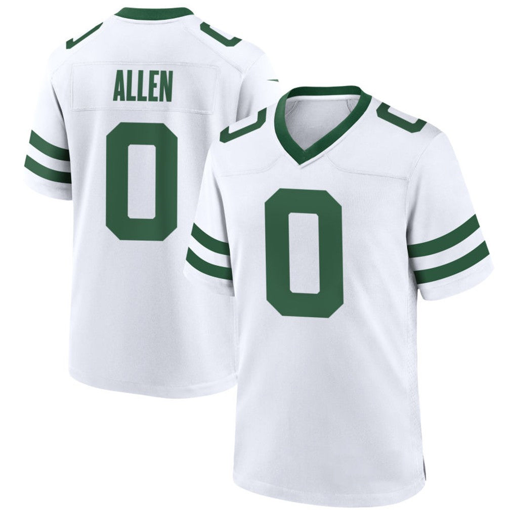 Yuxns NY.Jets #0 Braelon Allen Player White Home Game Stitched Jerseys