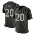 Yuxns NY.Jets #20 Breece Hall Player Green Limited 2025 Rivalries Collection Home Game Stitched Jerseys