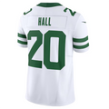 Yuxns NY.Jets #20 Breece Hall Player White Home Game Stitched Jerseys