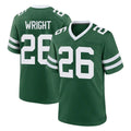 Yuxns NY.Jets #26 Nahshon Wright Player Green Legacy Home Game Stitched Jerseys
