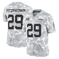 Yuxns NY.Jets #29 Minkah Fitzpatrick Player Arctic Camo Salute to Service Limited Game Stitched Jerseys