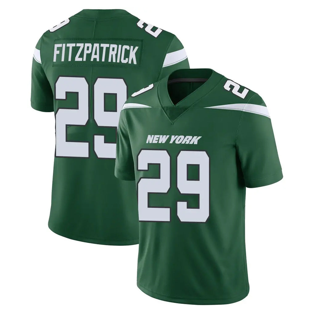 Yuxns NY.Jets #29 Minkah Fitzpatrick Player Green Limited Vapor Home Game Stitched Jerseys