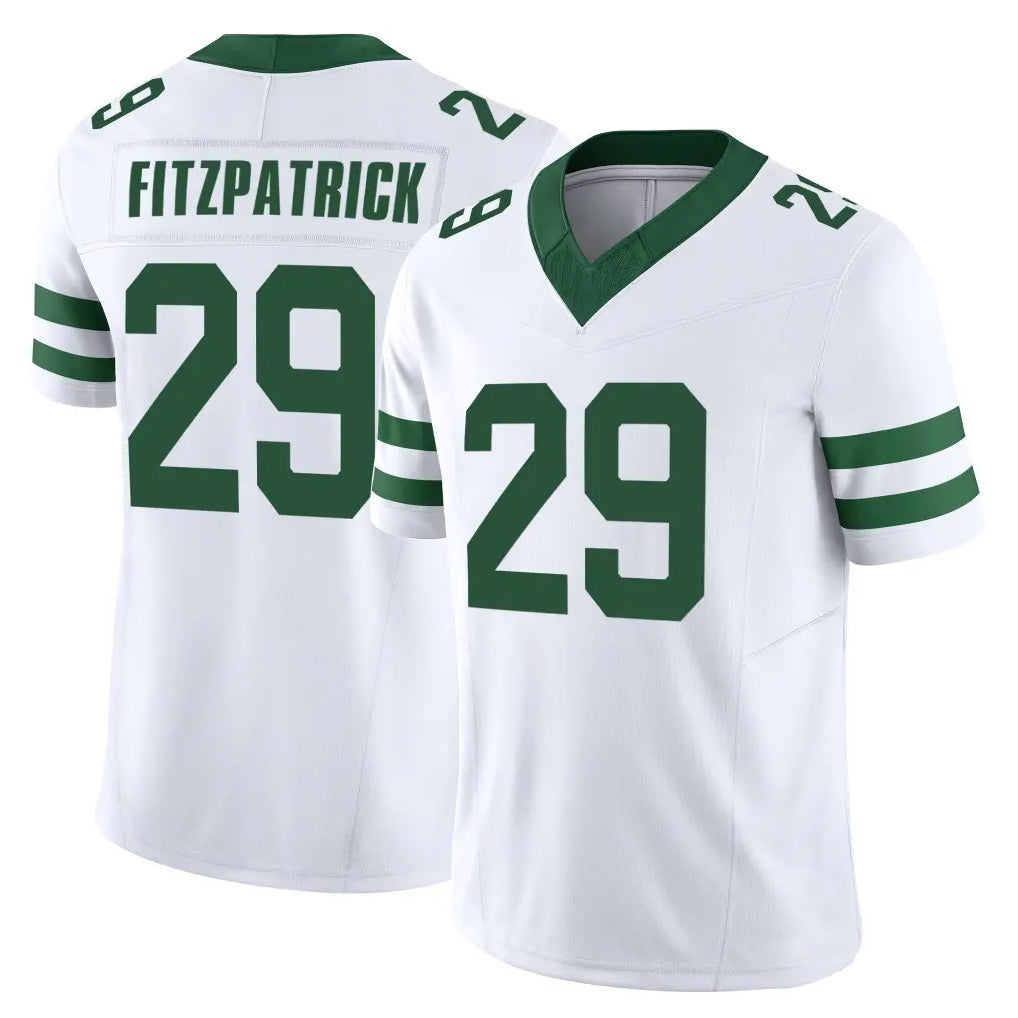 Yuxns NY.Jets #29 Minkah Fitzpatrick Player White Legacy Limited Vapor F.U.S.E. Home Game Stitched Jerseys