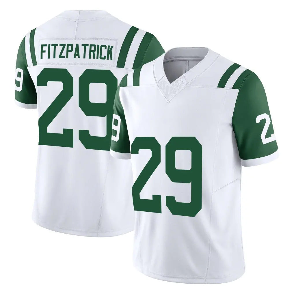 Yuxns NY.Jets #29 Minkah Fitzpatrick Player White Limited Classic Vapor F.U.S.E. Home Game Stitched Jerseys