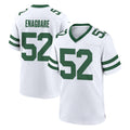 Yuxns NY.Jets #52 Kingsley Enagbare Player White Legacy Home Game Stitched Jerseys