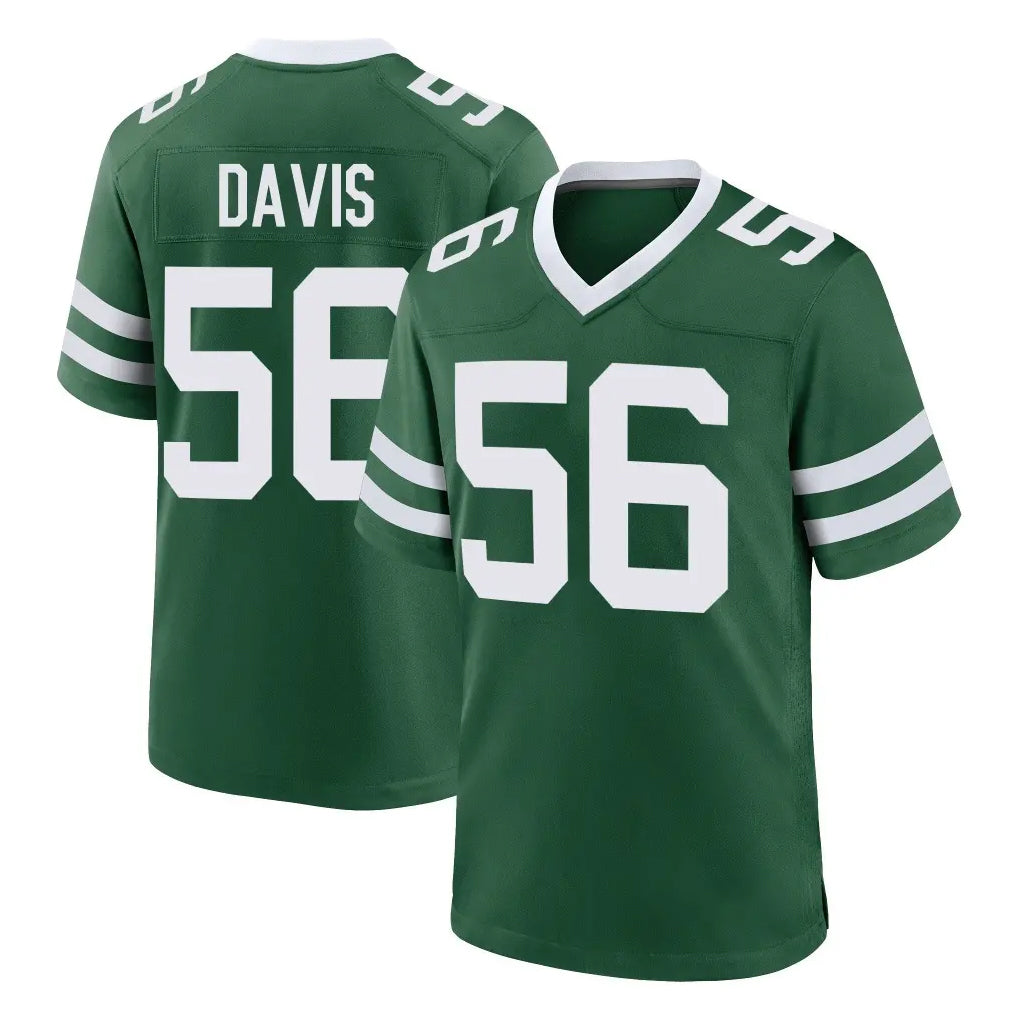 Yuxns NY.Jets #56 Demario Davis Player Green Legacy Home Game Stitched Jerseys