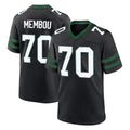 Yuxns NY.Jets #70 Armand Membou Player Black Legacy Home Game Stitched Jerseys