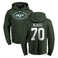 Yuxns NY.Jets #70 Armand Membou Player Green LOGO Pullover Hoodies Limited Game Stitched Jerseys