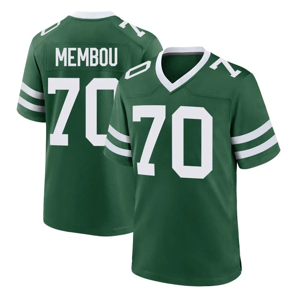 Yuxns NY.Jets #70 Armand Membou Player Green Legacy Home Game Stitched Jerseys