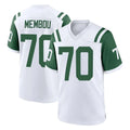 Yuxns NY.Jets #70 Armand Membou Player White Classic Home Game Stitched Jerseys