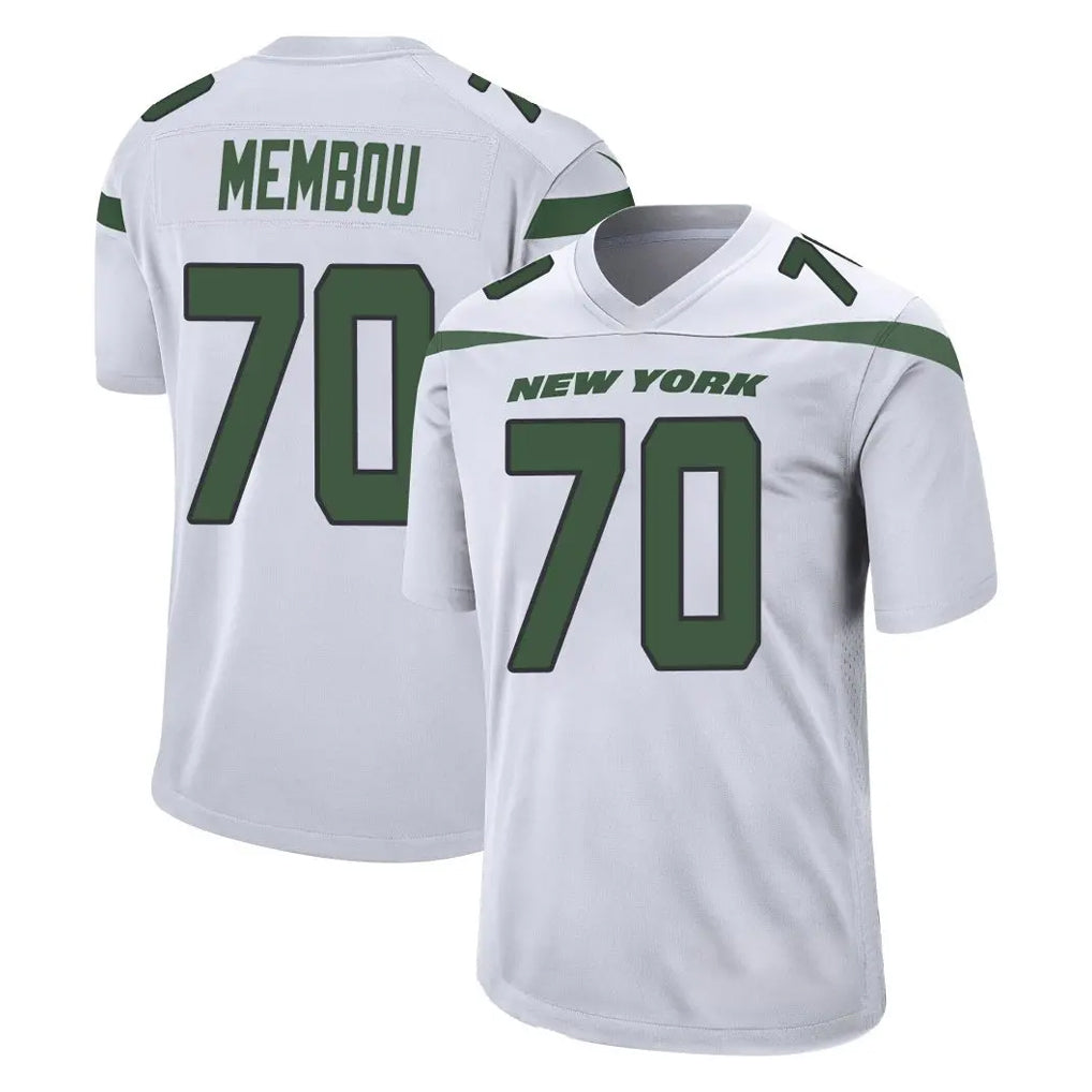 Yuxns NY.Jets #70 Armand Membou Player White Spotlight Home Game Stitched Jerseys