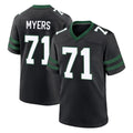 Yuxns NY.Jets #71 Josh Myers Player Black Legacy Home Game Stitched Jerseys