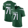 Yuxns NY.Jets #71 Josh Myers Player Green Limited Vapor Home Game Stitched Jerseys