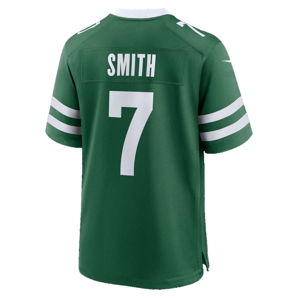 Yuxns NY.Jets #7 Geno Smith Legacy Green Game Stitched Jerseys