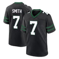 Yuxns NY.Jets #7 Geno Smith Player Black Legacy Home Game Stitched Jerseys