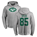 Yuxns NY.Jets #85 Mason Taylor Player Gray LOGO Pullover Hoodies Limited Game Stitched Jerseys