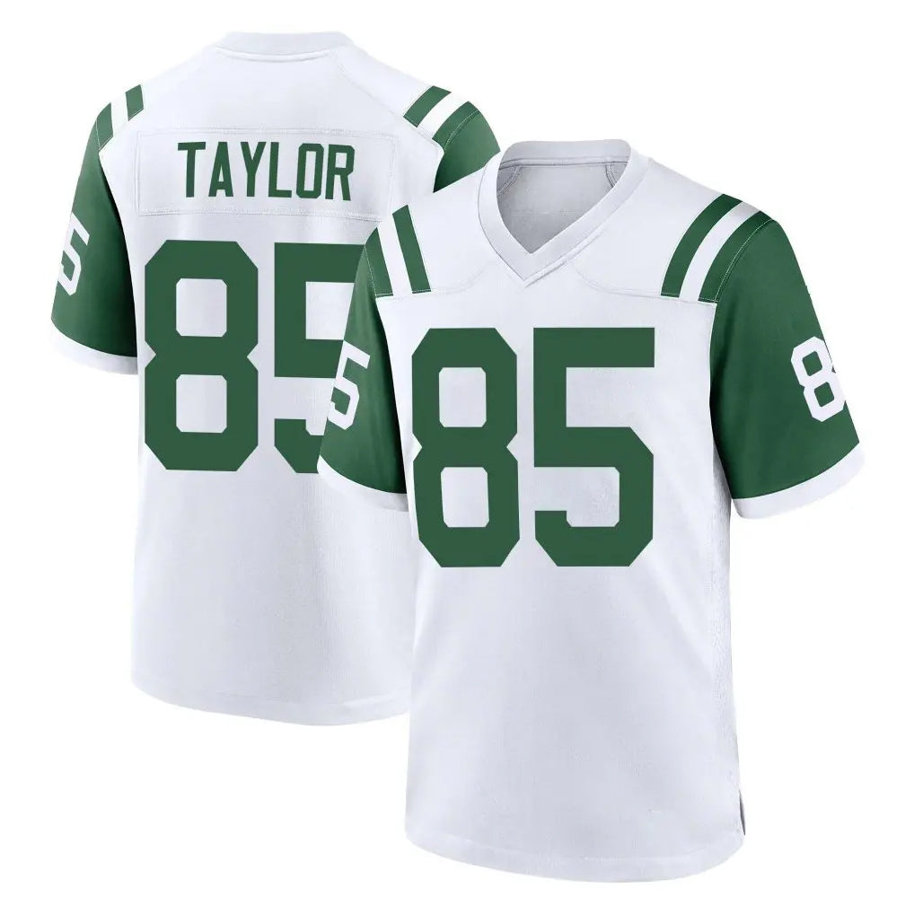 Yuxns NY.Jets #85 Mason Taylor Player White Classic Home Game Stitched Jerseys