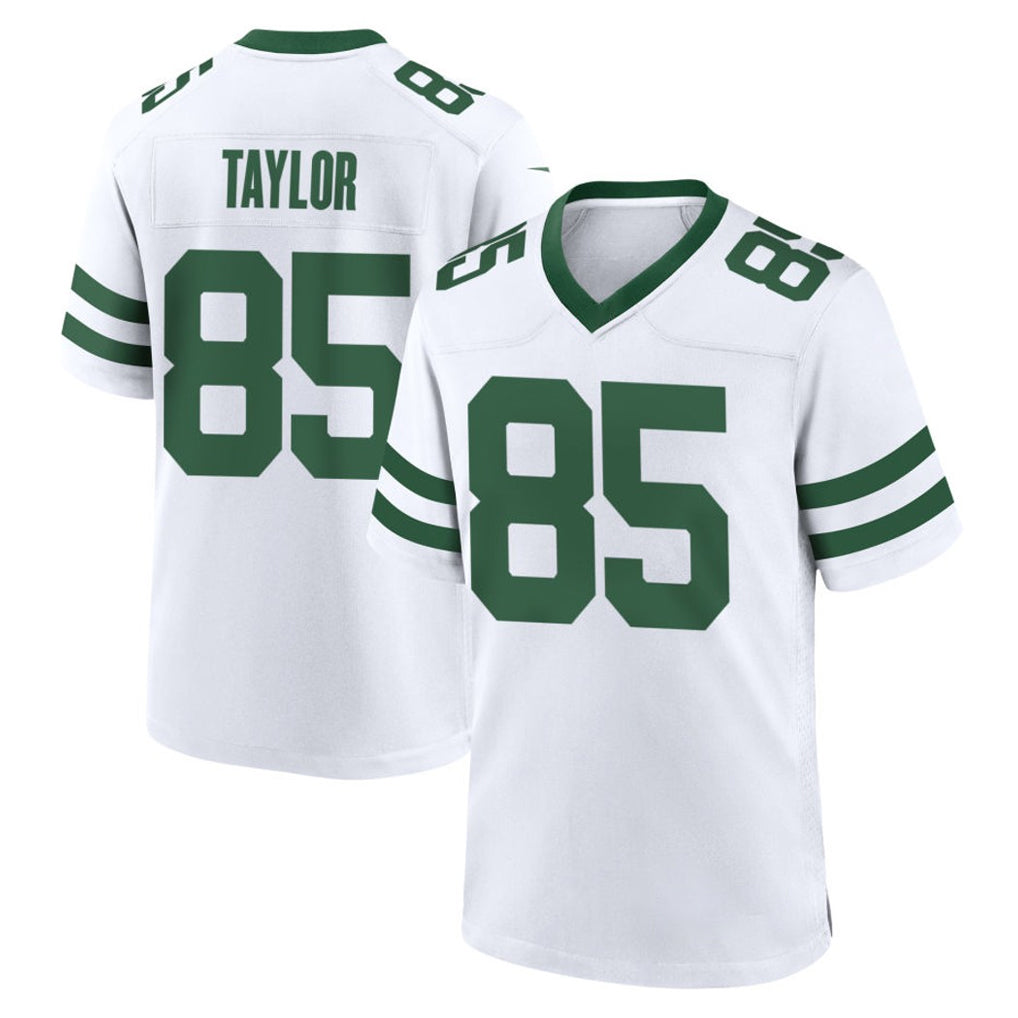 Yuxns NY.Jets #85 Mason Taylor Player White Legacy Home Game Stitched Jerseys