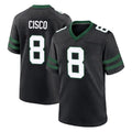 Yuxns NY.Jets #8 Andre Cisco Player Black Legacy Home Game Stitched Jerseys