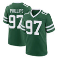 Yuxns NY.Jets #97 Harrison Phillips Player Green Legacy Home Game Stitched Jerseys