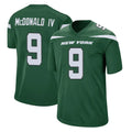 Yuxns NY.Jets #9 Will McDonald IV Player Green Home Game Stitched Jerseys