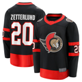 Yuxns O.Senators #20 Fabian Zetterlund Black Home Breakaway Jerseys