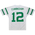 Yuxns P.Eagles 1994 #12 Randall Cunningham Mitchell & Ness White Authentic Throwback Retired Player Puhic Stitched Jerseys