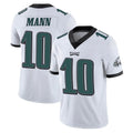 Yuxns P.Eagles #10 Braden Mann Player White Limited Vapor Untouchable Home Game Stitched Jerseys