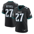 Yuxns P.Eagles #27 Quinyon Mitchell Black Alternate Game Stitched Jerseys