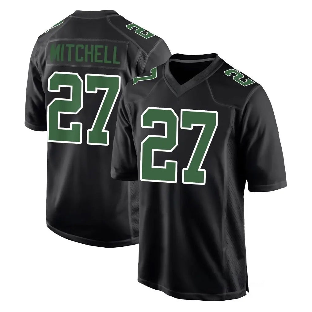 Yuxns P.Eagles #27 Quinyon Mitchell Player Carbon Green Fashion Home Game Stitched Jerseys