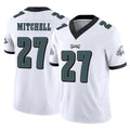 Yuxns P.Eagles #27 Quinyon Mitchell Player White Limited Vapor Untouchable Home Game Stitched Jerseys