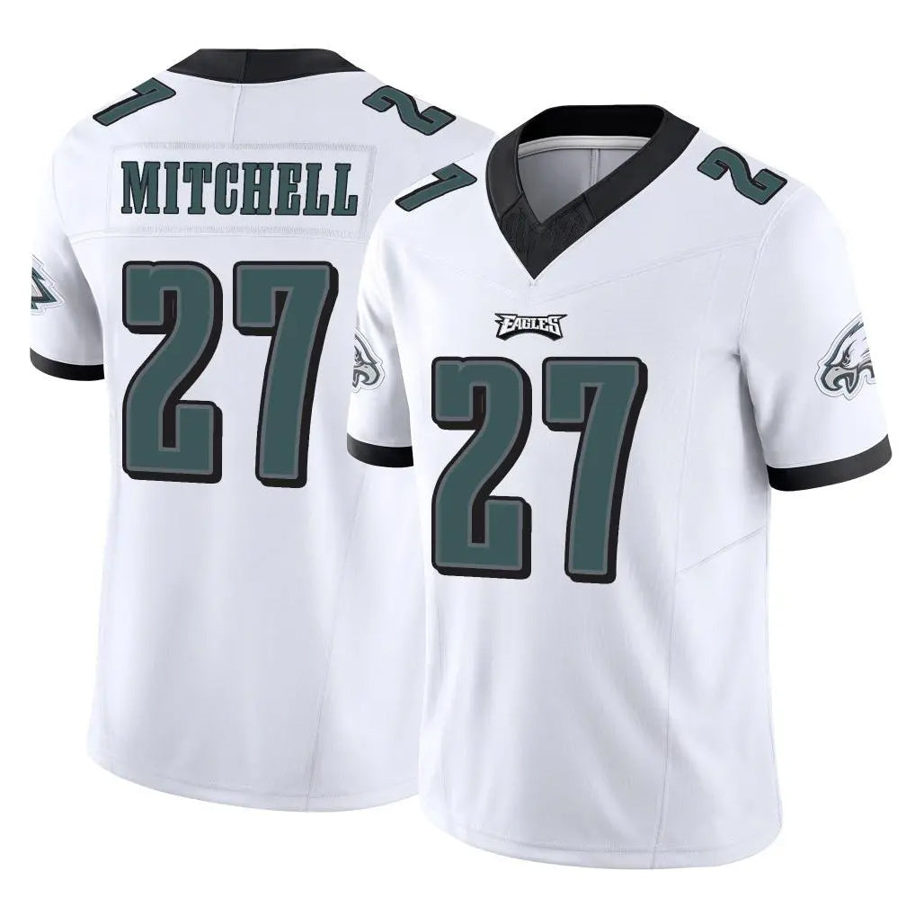 Yuxns P.Eagles #27 Quinyon Mitchell Player White Limited Vapor Untouchable Home Game Stitched Jerseys