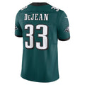 Yuxns P.Eagles #33 Cooper DeJean Player Midnight Green Vapor F.U.S.E. Limited Stitched Jerseys