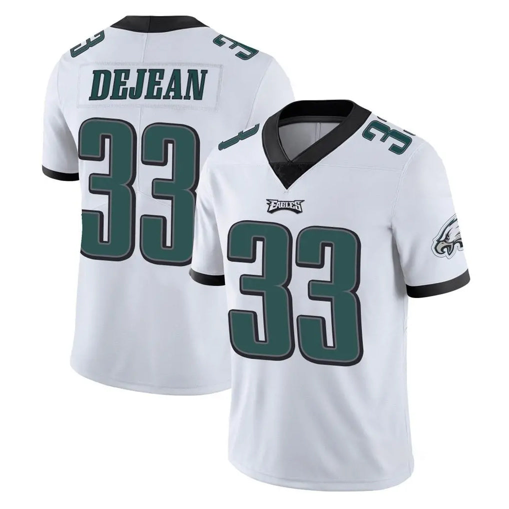 Yuxns P.Eagles #33 Cooper DeJean Player White Limited Vapor Untouchable Home Game Stitched Jerseys