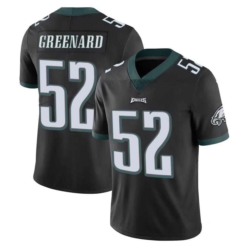 Yuxns P.Eagles #52 Jonathan Greenard Player Black Limited Vapor Untouchable Home Game Stitched Jerseys