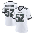 Yuxns P.Eagles #52 Jonathan Greenard Player White Game Home Stitched Jerseys