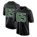Yuxns P.Eagles #65 Lane Johnson Player Carbon Green Fashion Home Game Stitched Jerseys