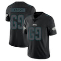 Yuxns P.Eagles #69 Landon Dickerson Player Limited Black Impact Home Game Stitched Jerseys