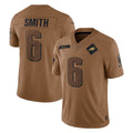 Yuxns P.Eagles #6 DeVonta Smith Player Brown Salute To Service Limited Stitched Jerseys