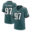 Yuxns P.Eagles #97 Moro Ojomo Player Green Home Game Stitched Jerseys