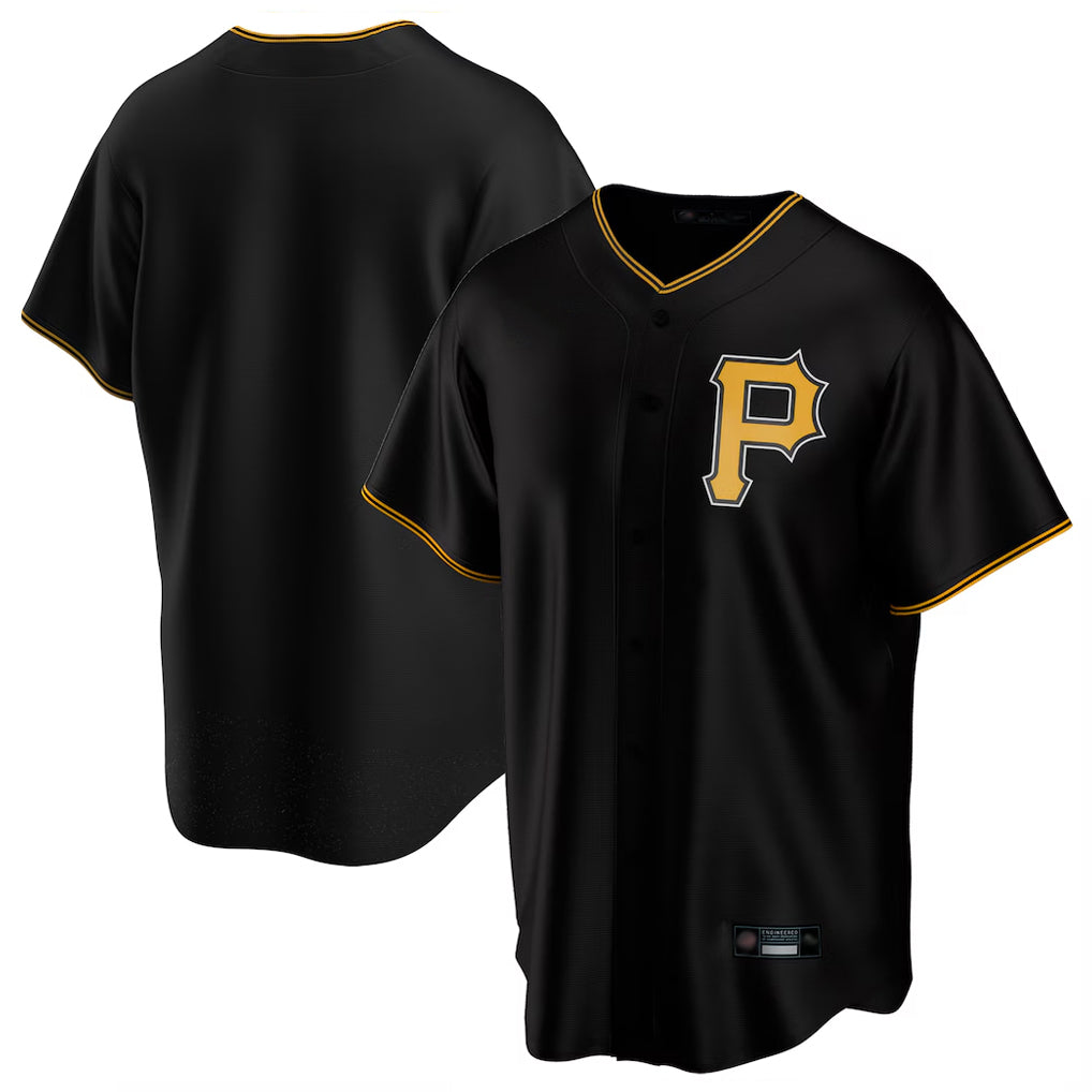 Yuhic P.Pirates ## Pirates Blank Player Black Alternate 2025 Home Game Stitched Jerseys