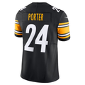 Yuxns P.Steelers #24 Joey Porter Jr. Black Vapor F.U.S.E. Limited Stitched Jerseys