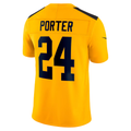 Yuxns P.Steelers #24 Joey Porter Jr. Gold Alternate 1933 Throwback Vapor F.U.S.E. Limited Stitched Jerseys