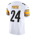 Yuxns P.Steelers #24 Joey Porter Jr. White Vapor F.U.S.E. Limited Stitched Jerseys