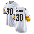 Yuxns P.Steelers #30 Jaylen Warren Player White Home Game Stitched Jerseys
