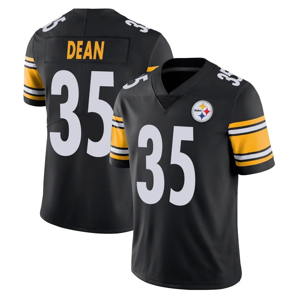 Yuxns P.Steelers #35 Jamel Dean Player Black Limited Vapor Untouchable Home Game Stitched Jerseys