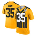 Yuxns P.Steelers #35 Jamel Dean Player Gold Legend Limited 1933 Throwback Performance Home Game Stitched Jerseys